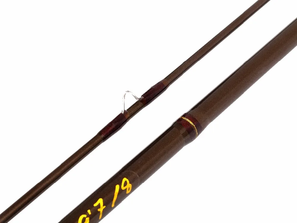 Caña de pescar con mosca, accesorio de carbono #7/8, 4 piezas, acción media-rápida, sensación ligera, 2,7 M de longitud, pesca de trucha en Río - imagen 3