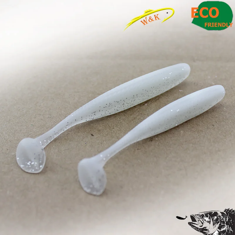 Lote de 10 unidades de Señuelos de Pesca de 9 CM, Mini sábalo con sabor a sal, blandos y fuertes, cebo de 3,5 ", Swimbaits Vinyles - imagen 5