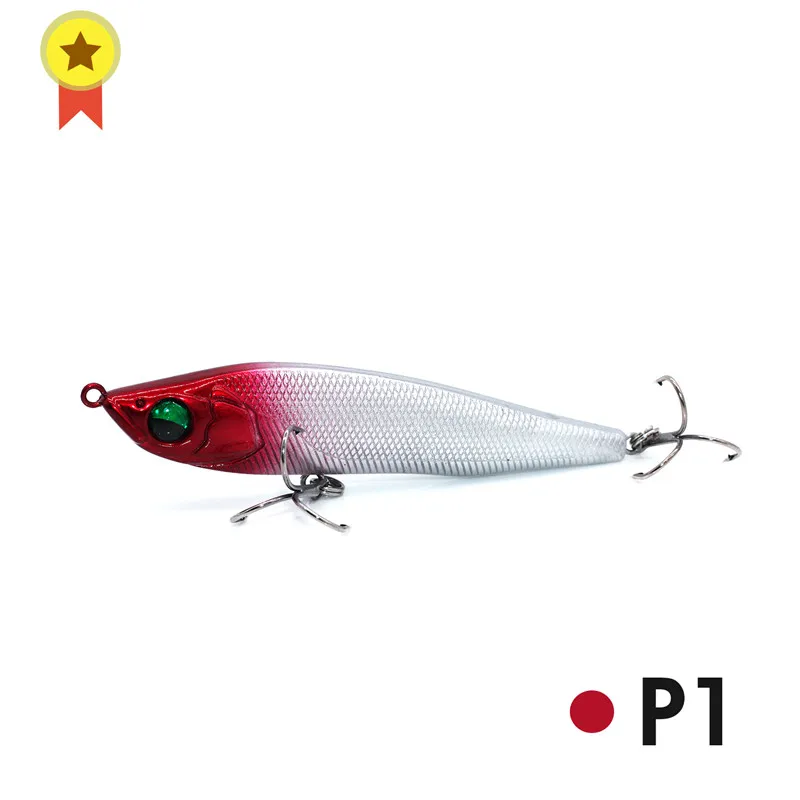 LUCKYLAKER-señuelo de pesca flotante que se hunde, lápiz de 120mm/20g 20g/105mm, Wobbler Swimbait, modelo caliente, cebo de manivela