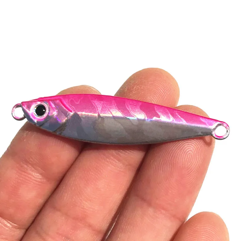 Señuelo de pesca, plantillas de vibración lenta, Jigbait de fundición a tierra, señuelos de Metal artificiales de 7-60g, lote de 8 piezas - imagen 3