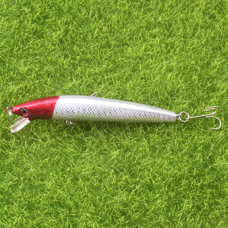WDAIREN-Señuelos de Pesca de lubina, cebo duro de 95mm y 7,5g, cebos de manivela Minnow Wobblers, cebo Artificial, señuelos de carpa Swimbait - imagen 5