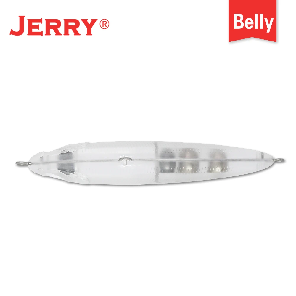 Jerry Cavalier Trolling Stickbait espacios en blanco superficie sub-superficie lápiz señuelo sin pintar gran barco de juego Señuelos de pesca de agua salada - imagen 5