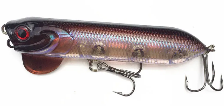 Señuelo tipo lápiz de pesca Topwater, 94mm, 18g, cebo duro Artificial, Mini mago, andador de serpiente, señuelos artificiales - imagen 5