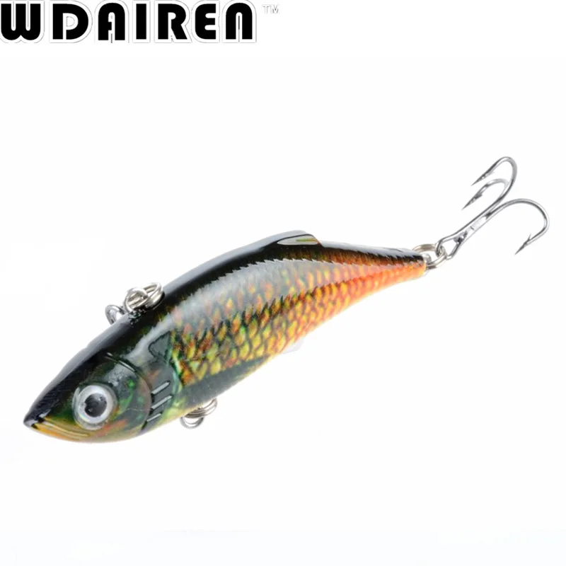 Señuelos de Pesca VIB, anzuelos de cascabel de 8cm y 11,8g, vibración para todos los niveles de agua, Wobblers, WD-389 de cebo para carpa, 1 unidad - imagen 3
