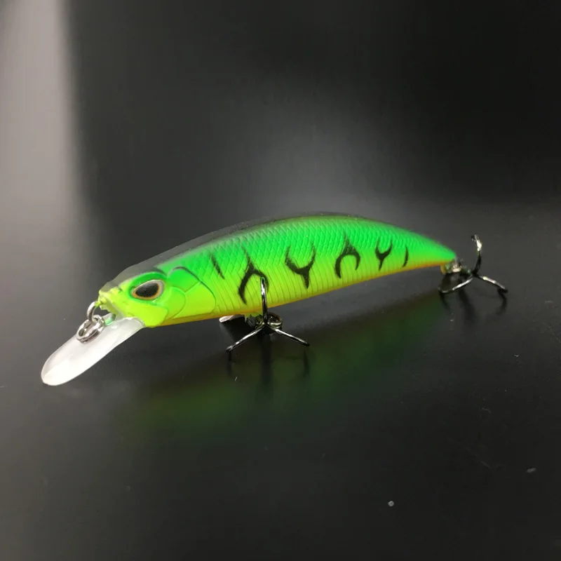 Señuelo de pesca duro minnow, cebo de manivela, lago, río, wobblers para pesca de carpa japonesa, 2018, 8cm, 10g - imagen 4