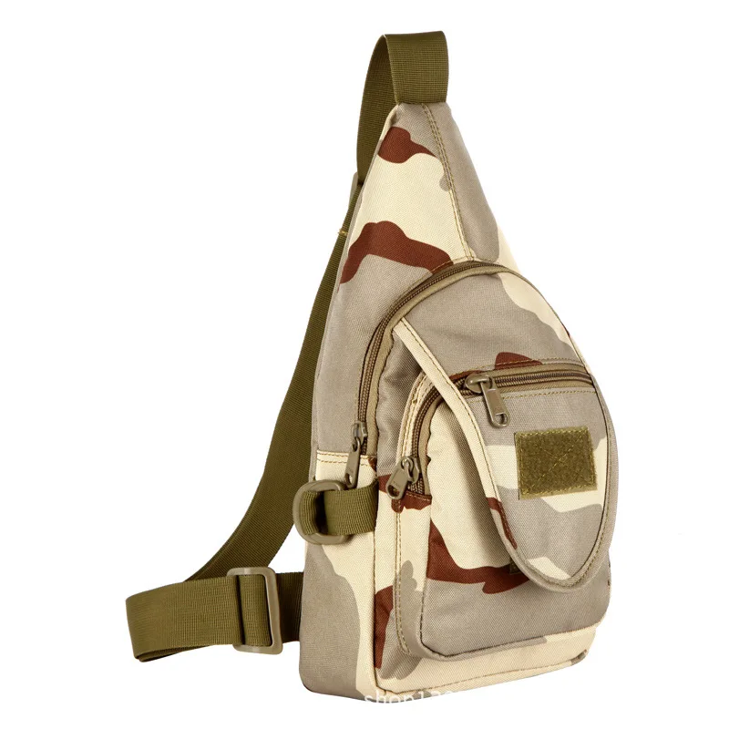 Bolso de pecho para pesca al aire libre Unisex, bolsas de escalada, ciclismo, deportes, Camuflaje, impermeable, tela Oxford, novedad - imagen 2