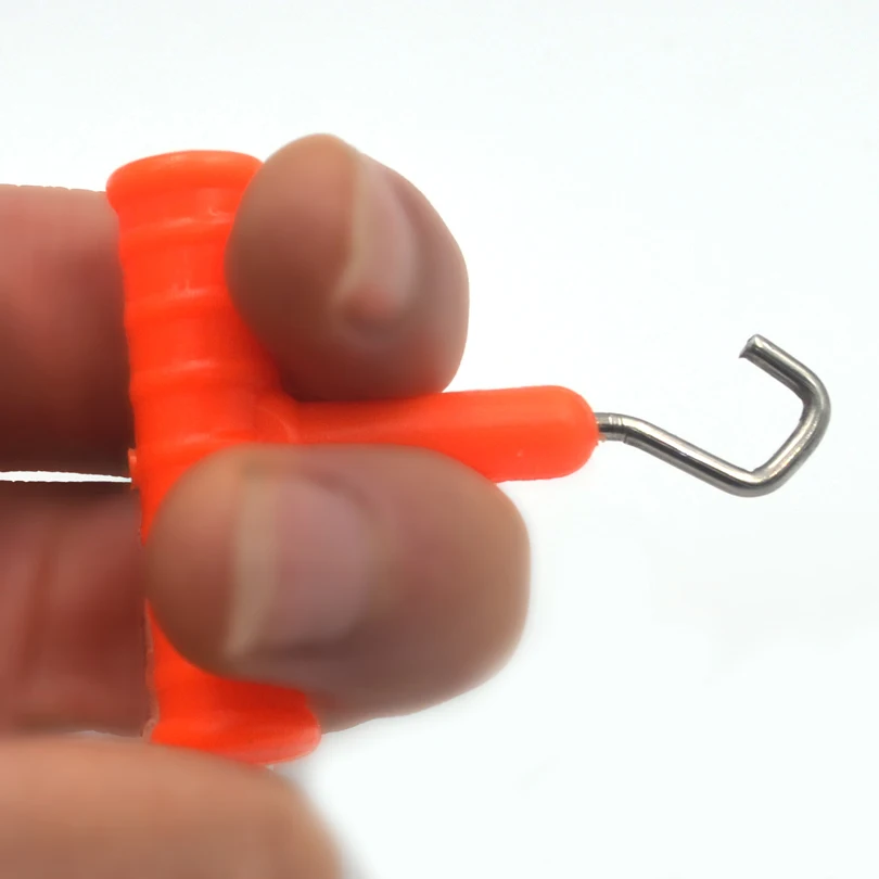 MNFT-Herramienta de polea de nudo de 8 unids/lote, extractor de anzuelos para pesca de carpa, aparejo de pelo de Pesca de Mar, accesorios, aparejos de pesca de carpa - imagen 4