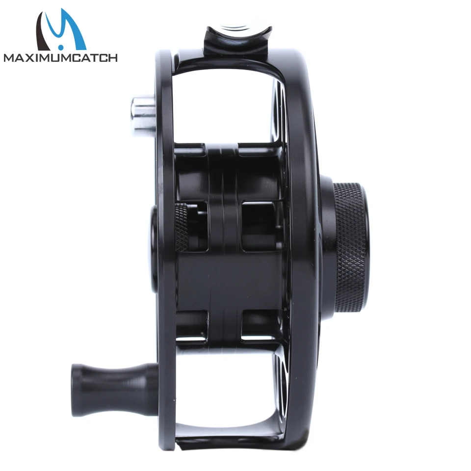 Carrete de pesca con mosca Maxumcatch Large Arbor, aluminio cortado a máquina CNC, 2-10WT - imagen 5