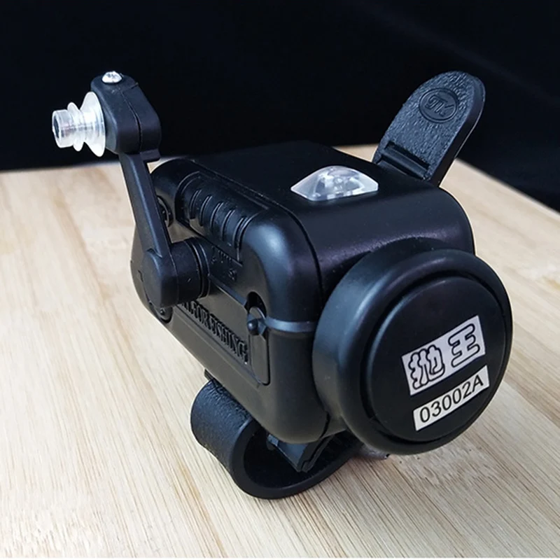 Conjunto de alarma de pesca remota, dispositivo electrónico inteligente con depósito luminoso, inalámbrico, función de caña de mar, accesorios de pesca, herramientas T45 - imagen 4