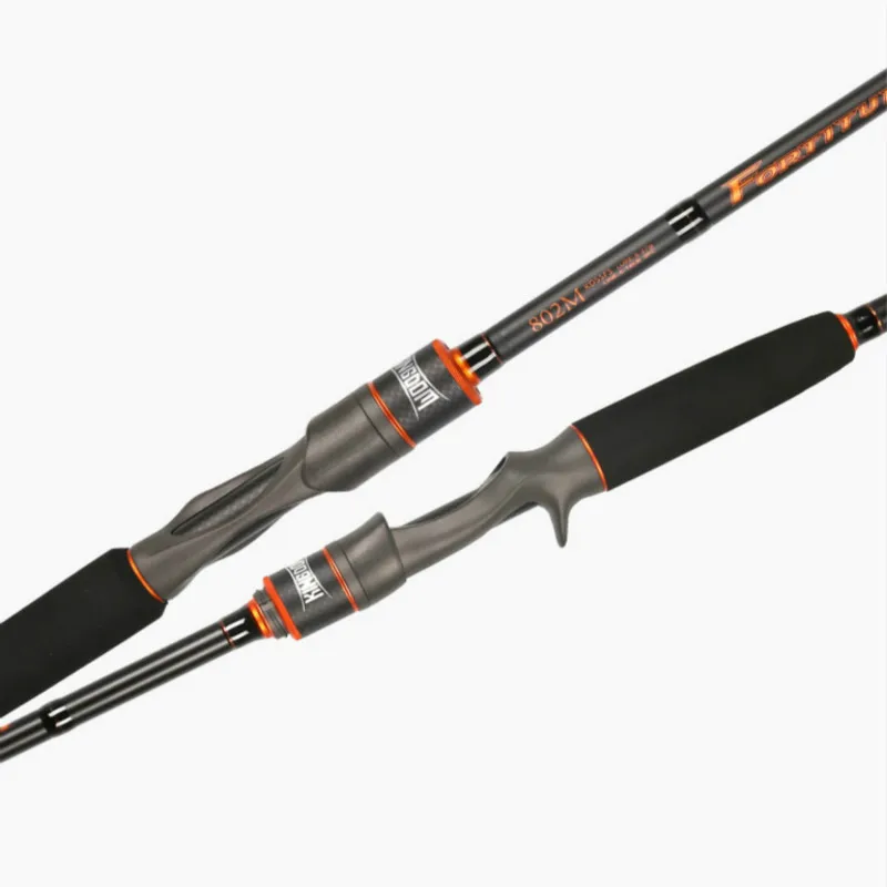Caña de pescar telescópica de carbono, caña de pescar de 2,4/2,7/3,0 m, M/MH, giratoria, lanzamiento de distancia, aparejos de pesca - imagen 2