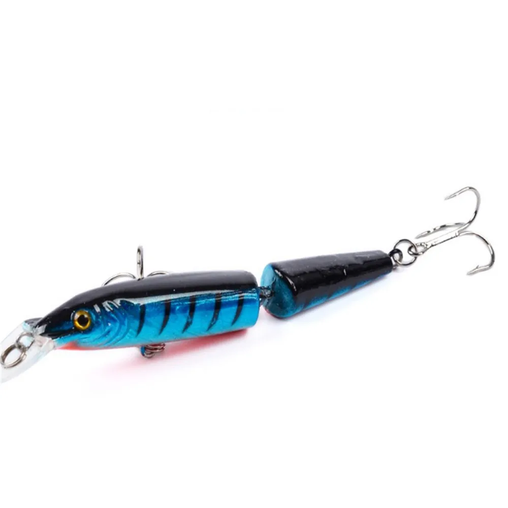 FISHINAPOT-señuelo de Pesca de pececillos, cebo duro curvo de múltiples secciones, Wobblers, aparejos de Pesca de carpa, 1 unidad, 105mm, 9g - imagen 3