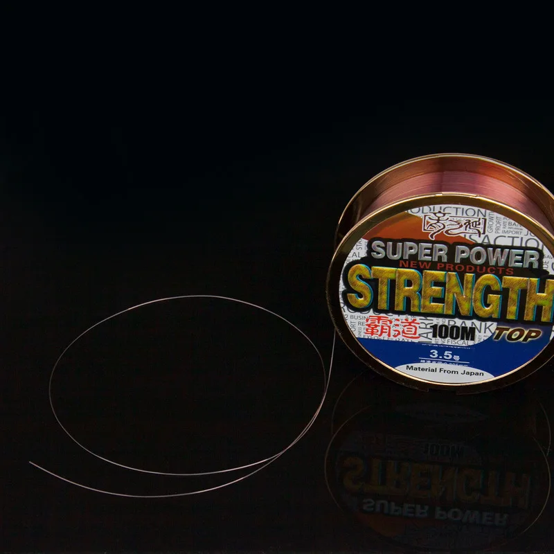 Sedal de pesca resistente y duradero, hilo de fibra de carbono de fluorocarbono, 100 metros, superresistente, 2 unids/lote - imagen 3