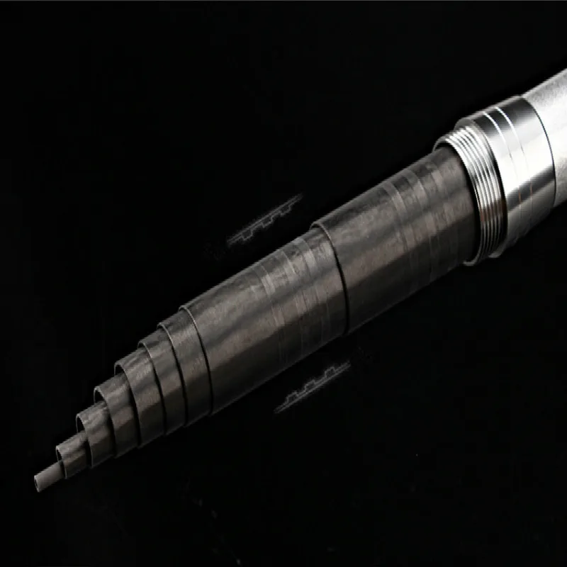 Caña de pescar ultraligera, equipo de Pesca Olta telescópica portátil, 8m, 9m, Taiwán - imagen 4