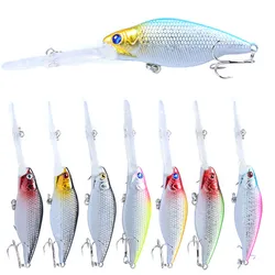 Wobbler duro flotante para pesca de carpas y lucios en agua dulce