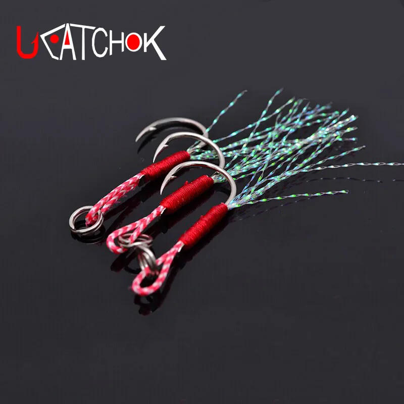 Anzuelo de asistencia jigging con sobrepeso, ideal pesca en barco - imagen 3