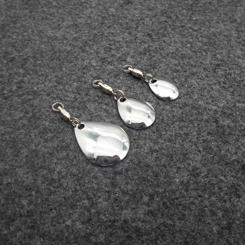 Accesorios de Señuelos de Pesca DIY, cuchara de ranas, señuelos Jigbait, cebo giratorio, rotación reflectante, lentejuelas, cucharas ruidosas, lote de 4 piezas en oferta - imagen 4