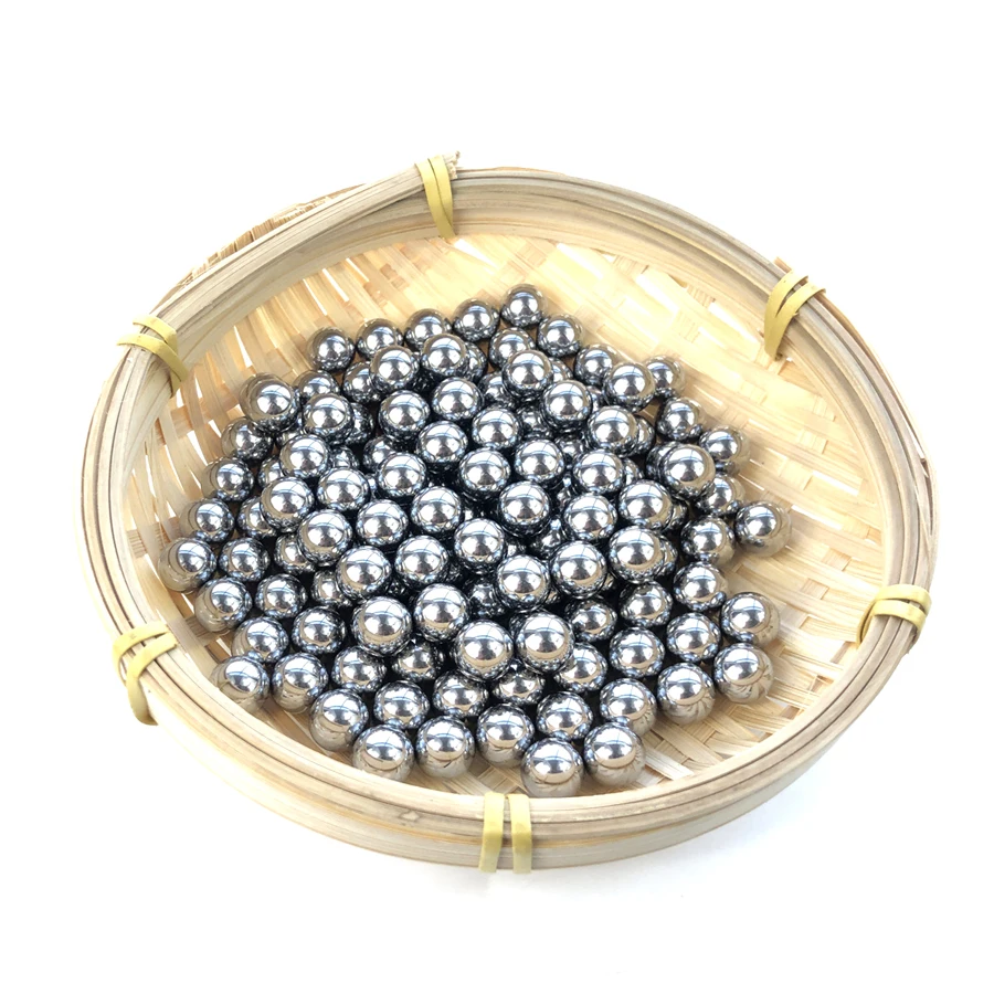 Bolas de acero inoxidable para caza, accesorios para catapulta, tirachinas, 6mm, 8mm, 100 unidades - imagen 2
