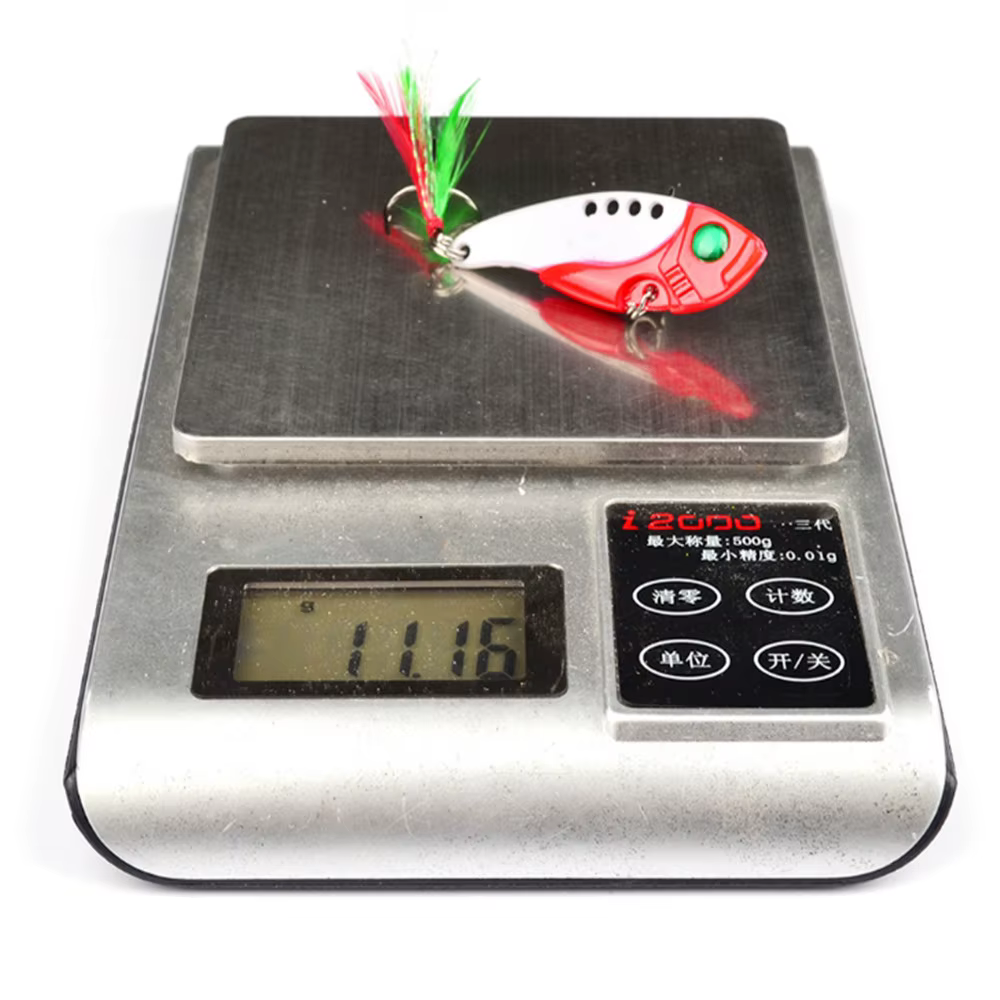 Señuelo VIB FISHINAPOT – Cuchara vibratoria 55mm 11g lubina - imagen 3