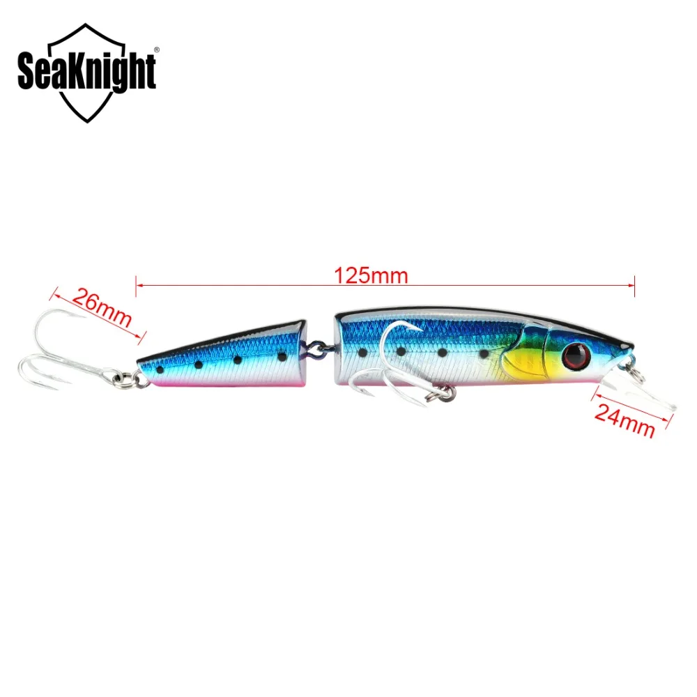 SeaKnight Minnow SK041 señuelo flotante articulado - imagen 3