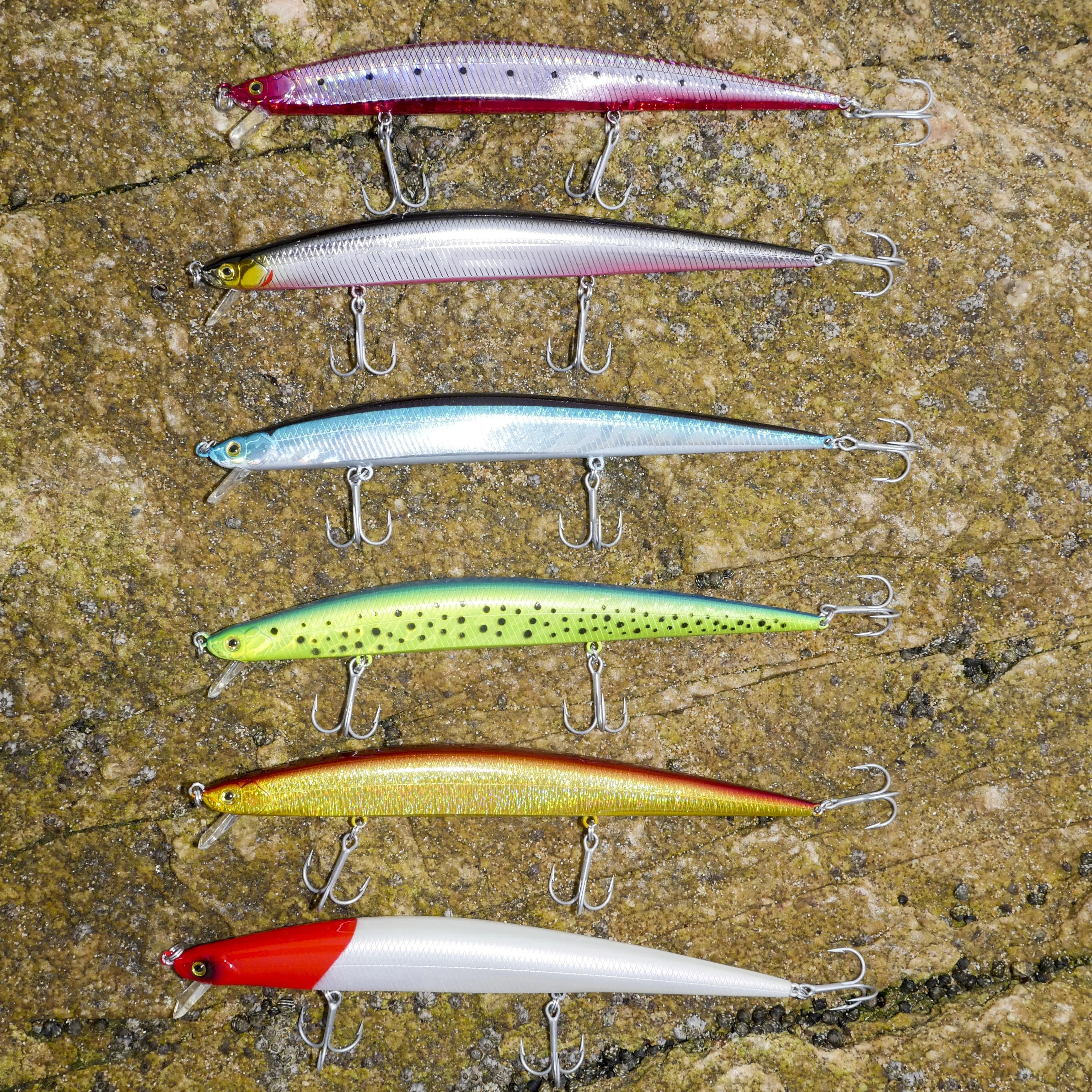 Le Fish-Pez flotante de 175mm y 25,5g, Wobbler Minnow, lubina marina, stickbait, leurre ocean beach fish con gancho VMC - imagen 5