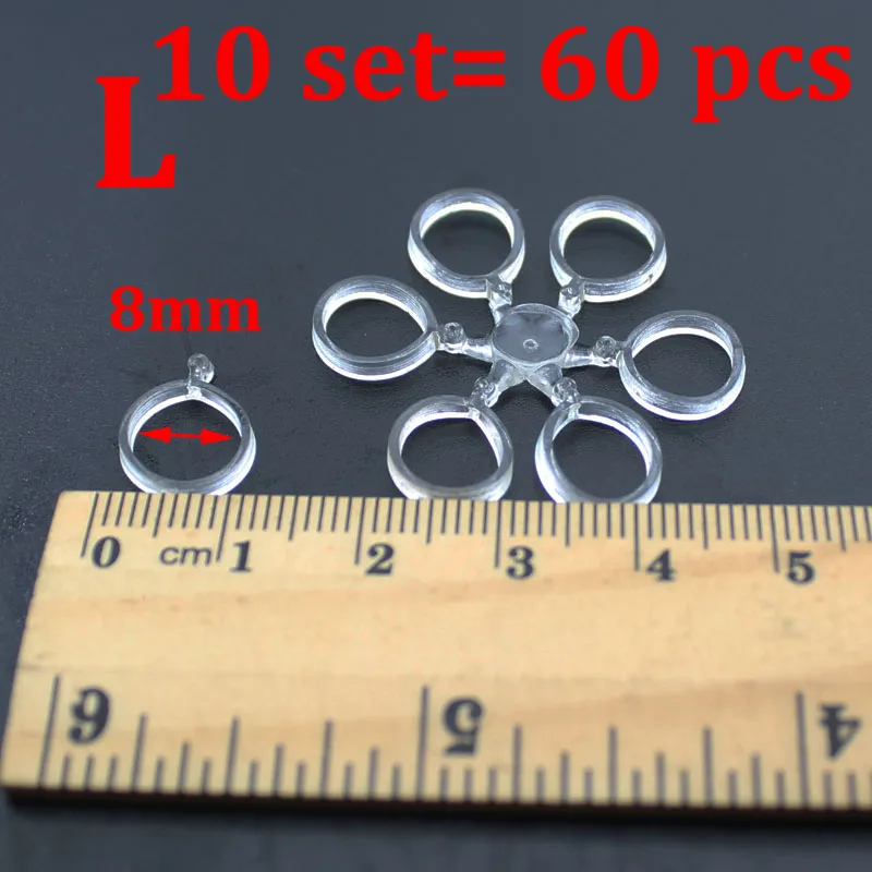 Juego de 10 bandas elásticas para cebo, banda elástica de pellets, anillos de goma, banda para pesca de carpa, aparejo de pelo, equipo, accesorio - imagen 3