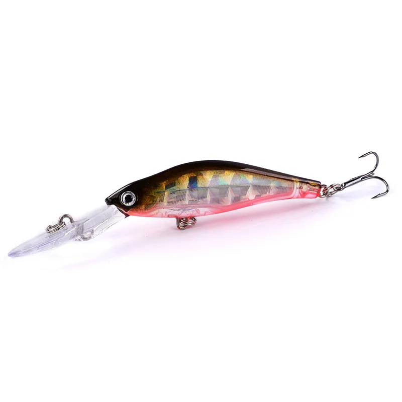 Señuelo de pesca duro, 9,5 cm, 6,8g, Crankbait láser, Wobblers, Peche Bass, cebos artificiales, Lucio, carpa, Swimbait, 1 ud. - imagen 3