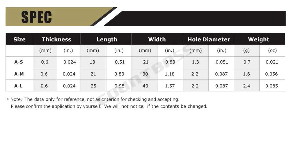 Countbass 50 piezas Chopper Prop A, cuchillas de hélice, cuchillas giratorias para zumbador, acero inoxidable, aparejos artesanales, componentes de señuelos - imagen 3
