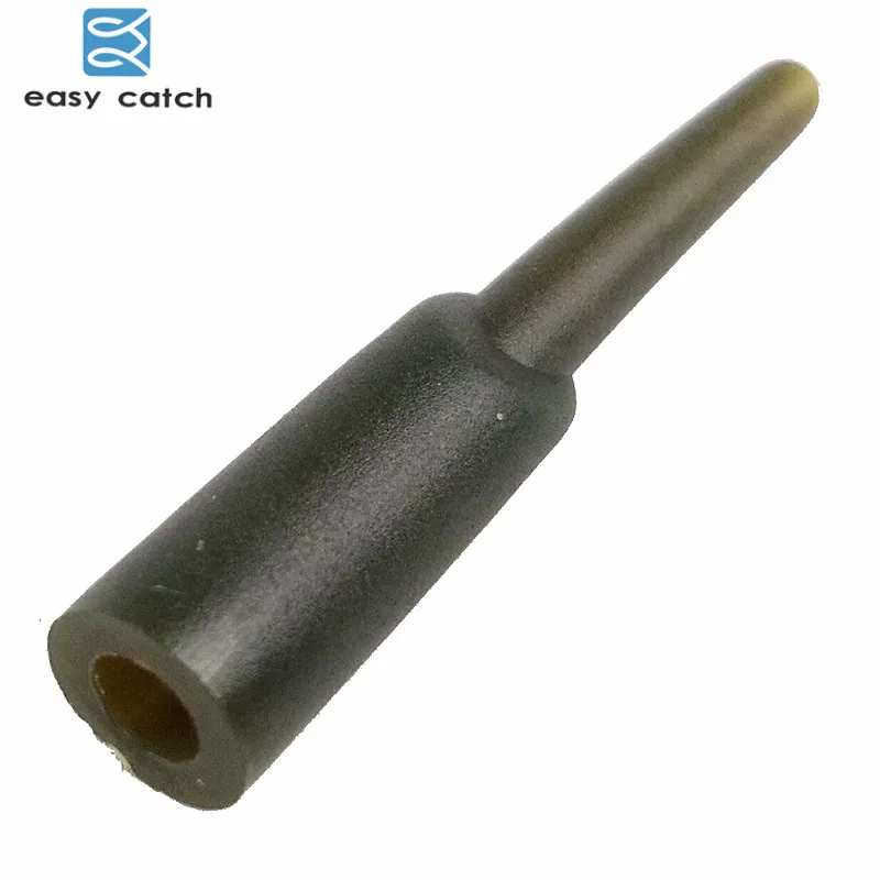 Easy Catch-aparejo de goma para pesca de carpa, accesorio de plástico para correr, conector giratorio, manga, 20 Uds. - imagen 3