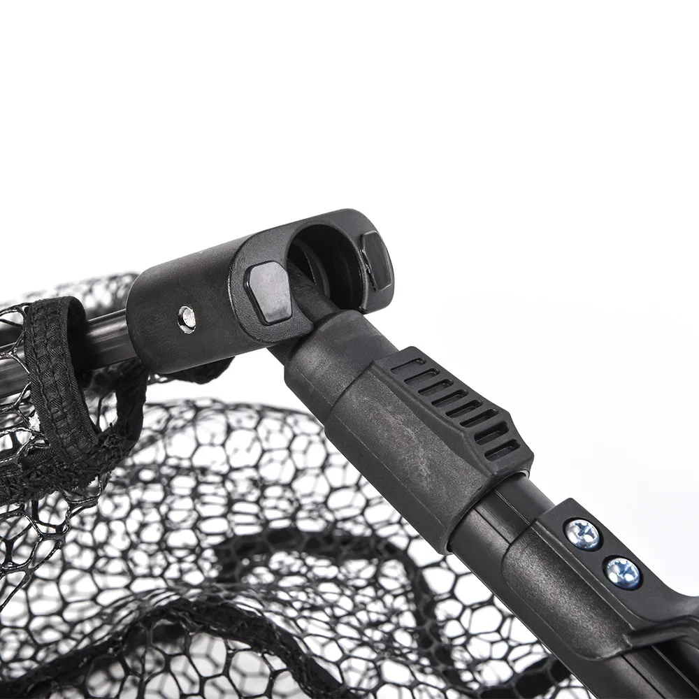 Red plegable portátil ultraligera de 82x44cm, redes de mano para pesca con mosca, malla pequeña, ligera, para lanzamiento de peces - imagen 3