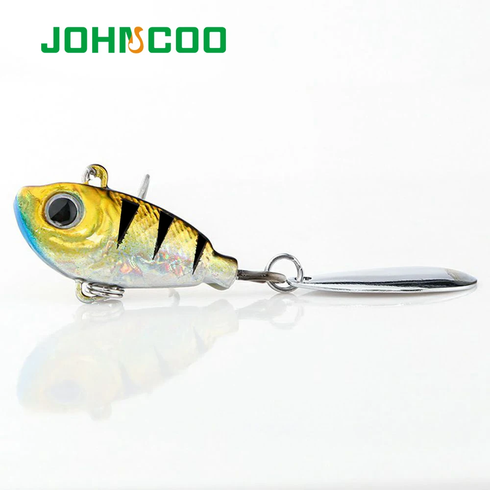 JOHNCOO-señuelo de pesca vertical, cebo giratorio con cuchara, 22g, 32g - imagen 5