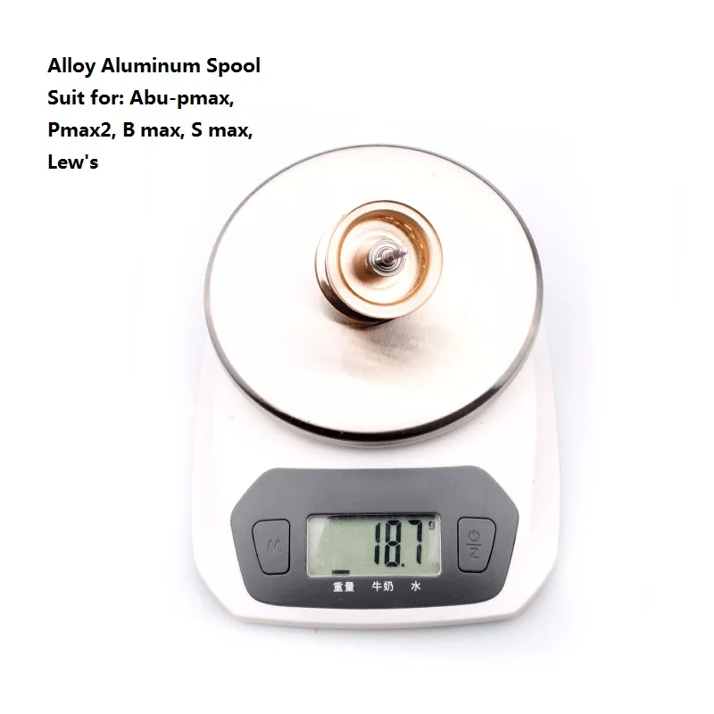 Kawa nuevo producto taza de carrete de pesca, taza de línea rodante de carrete de gota de agua súper ligera de aleación de aluminio, taza de línea de oxidación de doble Color - imagen 4