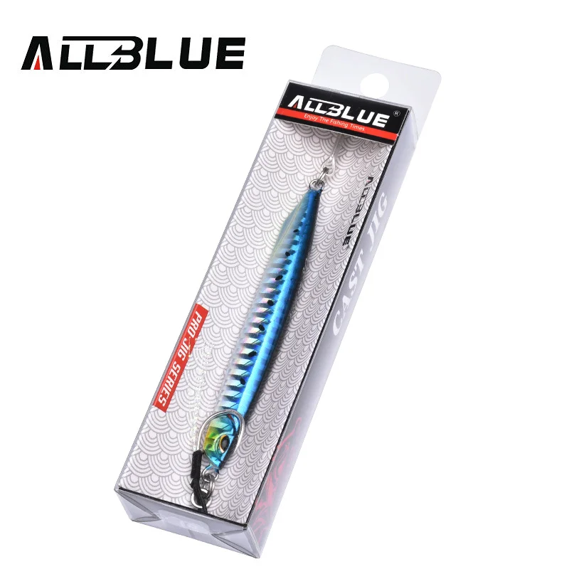 ALLBLUE DRAGER Super Slim SSZ - Jig metálico 30G para orilla - imagen 2