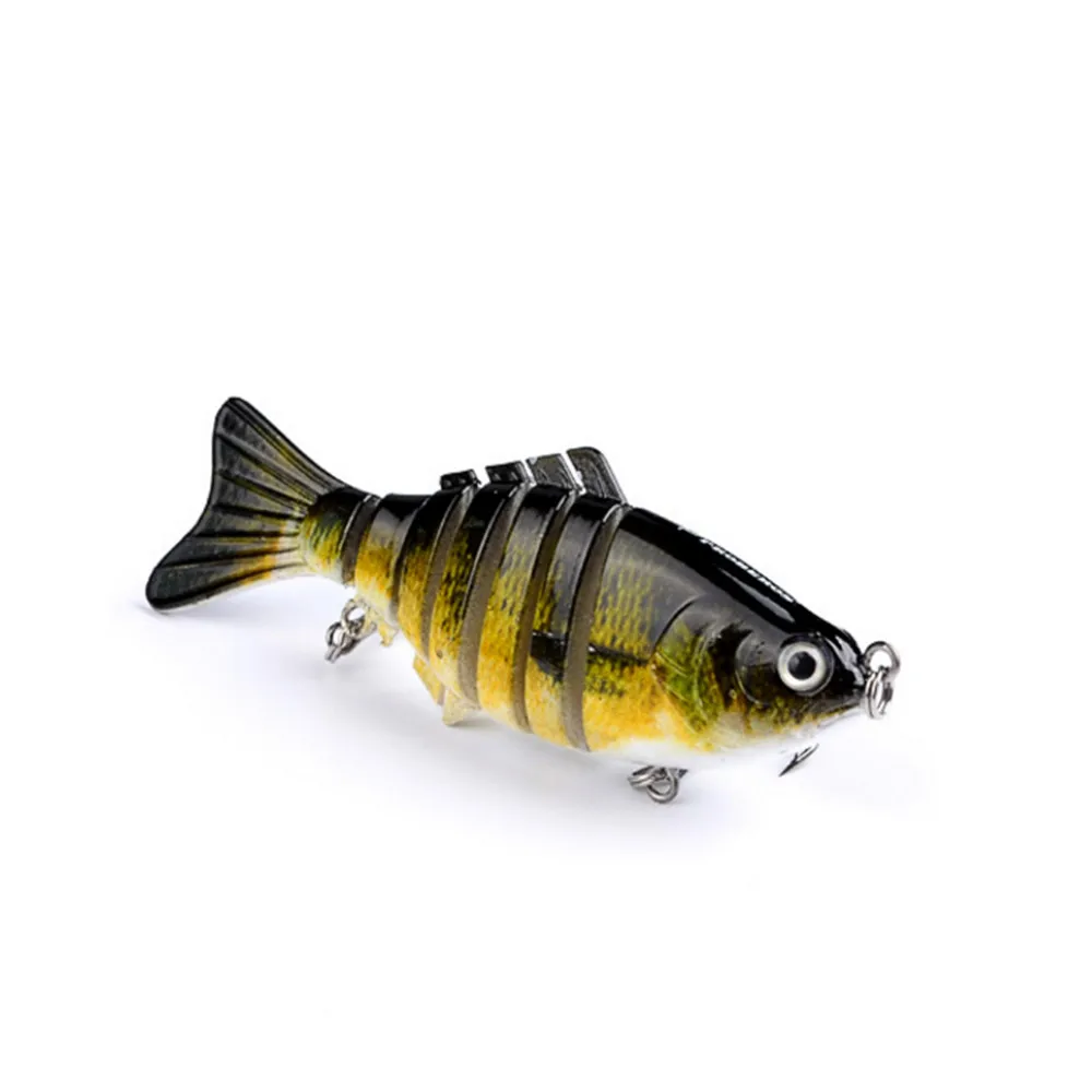 1 pcs 10 cm 15.2g Multi Jointed Stukken 7 Segmenten Vissen Lokken Minnow Harde Aas Swimbait Wobblers Kunstmatige Pesca - imagen 4