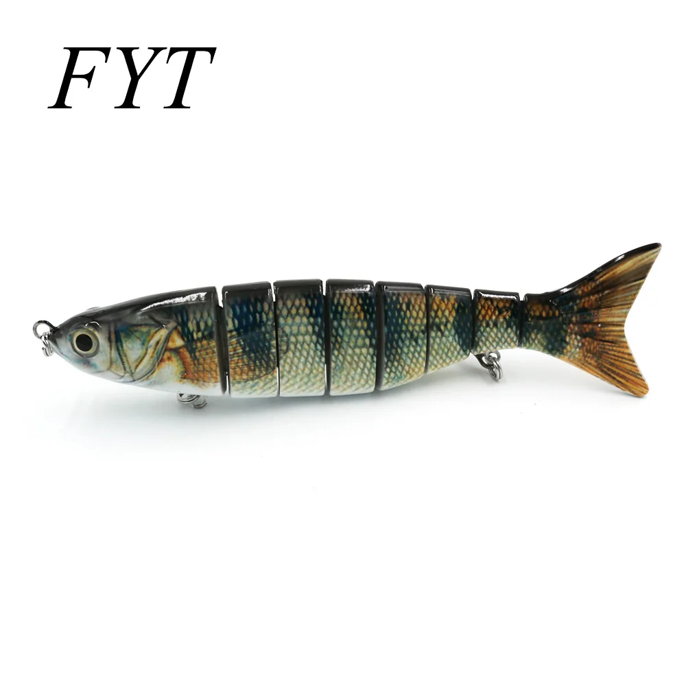 Señuelos de Pesca grandes, 8 segmentos, Swimbait Crankbait, 25cm, 180g, cebo duro con anzuelos artificiales, Wobblers de pesca - imagen 4