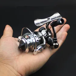Mini carrete MN100 pesca hielo – Arrastre frontal zinc