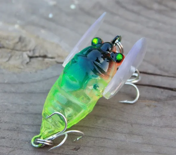 Señuelo duro Artificial para pesca de agua dulce, cebo para insectos, 6g, 1 unidad - imagen 3