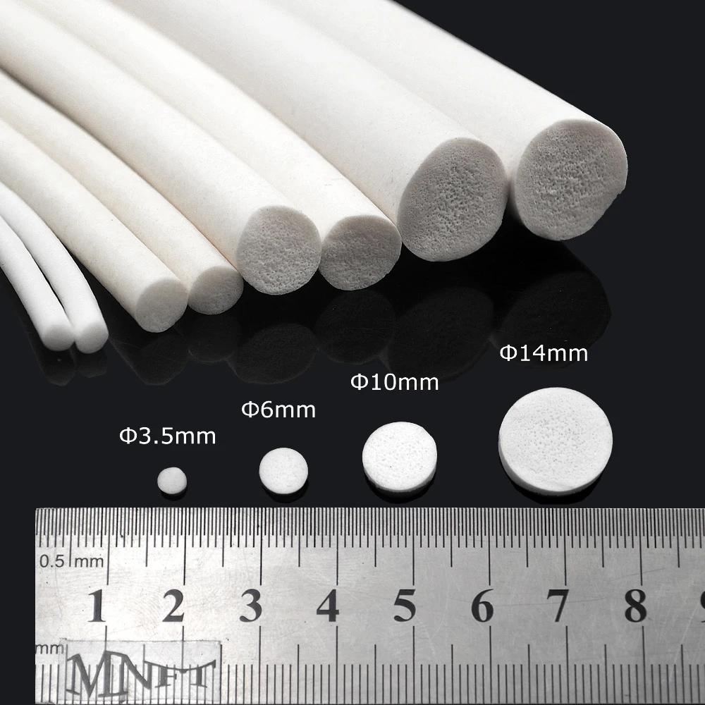 Tiras de espuma elástica MNFT – Blanco para montaje de moscas - imagen 4