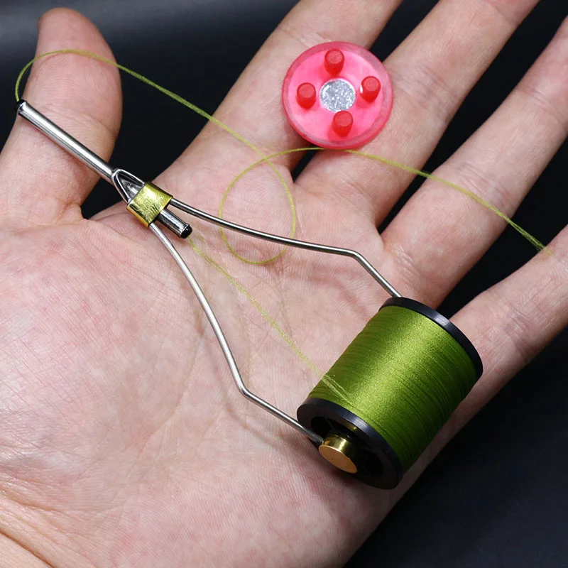 Royal Sissi 8 carretes/juego ligeramente encerado 6/0 hilo para atar moscas multi filamentos 120D hilo para atar poliéster plano en bobinas estándar - imagen 3