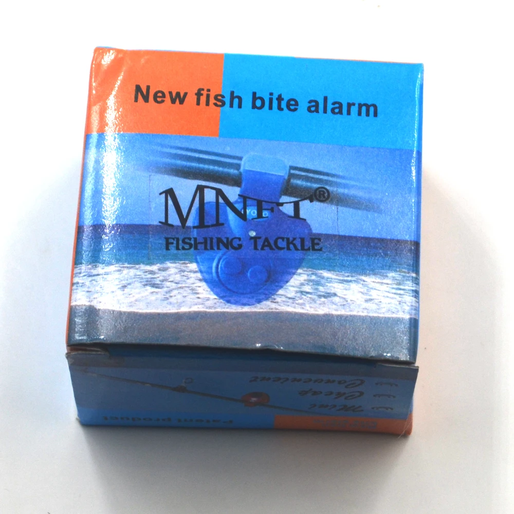 MNFT 4 Uds. MINI varilla de alarma de picadura de pescado inalámbrica electrónica negra para correr estera sensible a la luz LED alerta de sonido correr Envío Directo - imagen 4