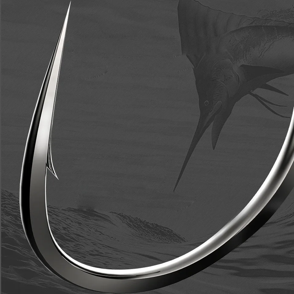 Anzuelos de pesca de aleación de tungsteno, accesorios de aparejos de pesca de carpa, alta calidad, 10 unidades por lote - imagen 4