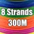 8 Strands 300M