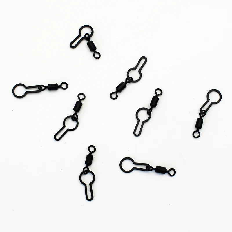 Accesorio giratorio para pesca de carpa, accesorio de pesca gruesa para conectar bolsa de malla PVA, 20 unidades - imagen 5