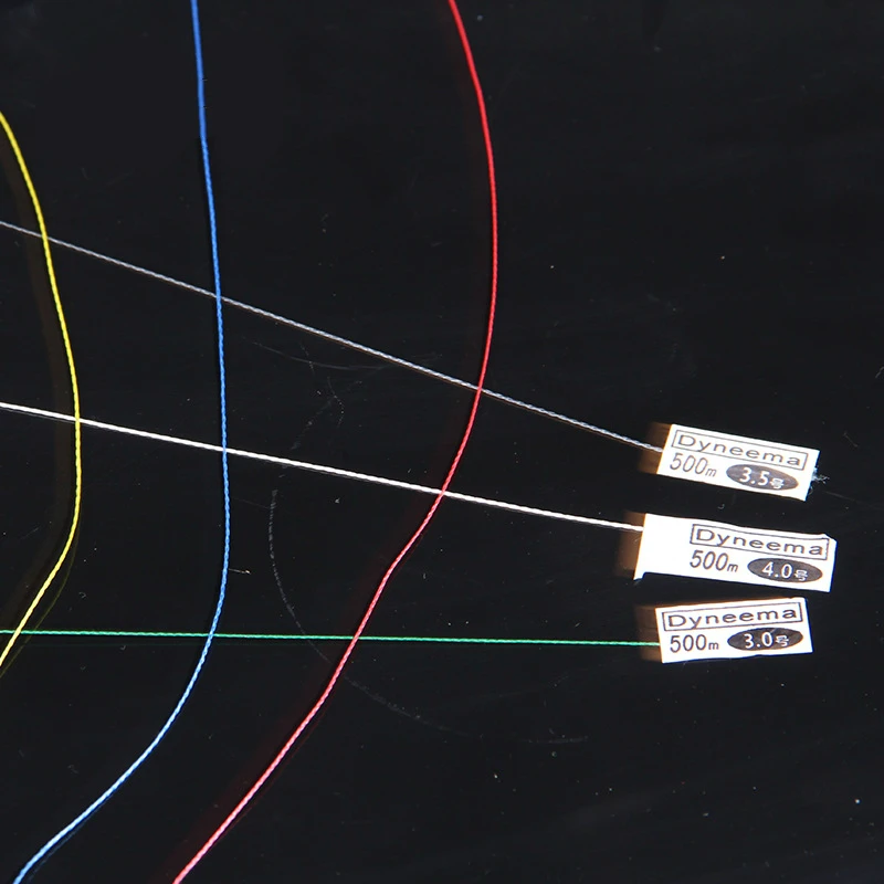 Sedal de pesca trenzado, 500 metros, superfuerte, multifilamento, duradero, 2 unids/lote - imagen 5