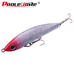 Señuelo de pesca de bloque de plomo de silicona, 8cm, 14,5g, anzuelo que se hunde, Wobblers, cebos de natación, cebos artificiales, Crankbait, aparejos de pesca, PR-220, 1 ud.