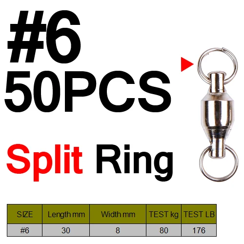 SIZE 6 Split Ring
