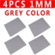 4pcs grey