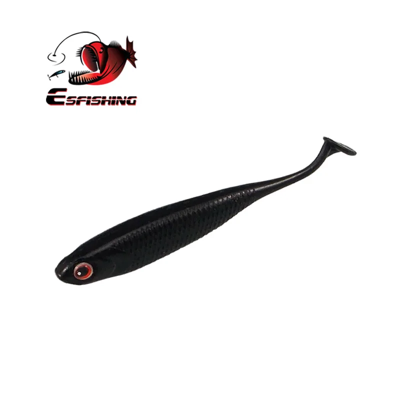 KESFISHING-Señuelos de Pesca 3D, cebo de plástico blando de 7cm y 2,8g, aparejos artificiales de silicona Isca, agua de mar, la mejor pesca - imagen 4
