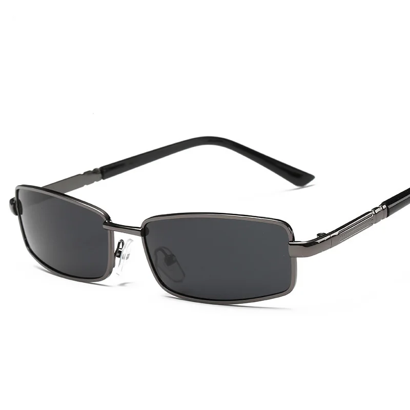 Gafas de sol polarizadas con visión nocturna para hombre, lentes de Metal de alta definición para conducir, 2043 - imagen 2