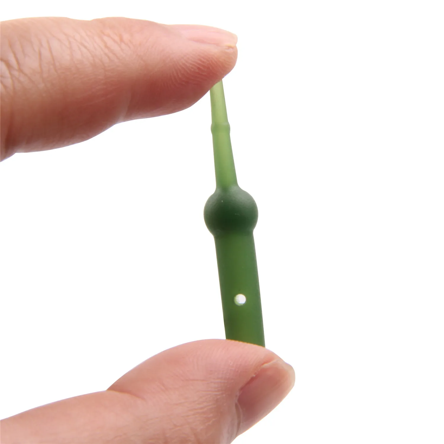 200 unids/lote de cuentas de amortiguación de cola cónica para pesca de carpa suave verde, diseñadas para todo tipo de plataformas de helicóptero - imagen 4