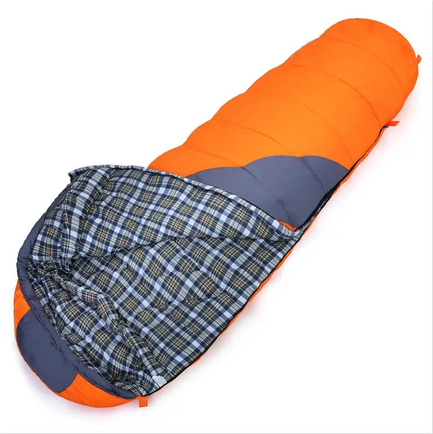 Saco de dormir para adultos, saco de dormir al aire libre para acampar, estilo momia, para otoño e invierno, gran oferta - imagen 2